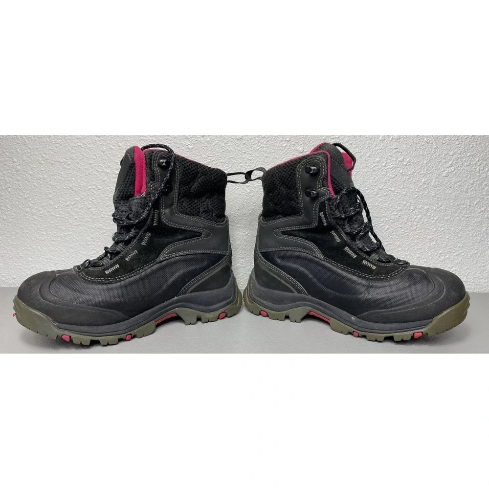 Columbia Bugaboot Techlite Omni Heat 200 Grams Black Boots Women's Size 6